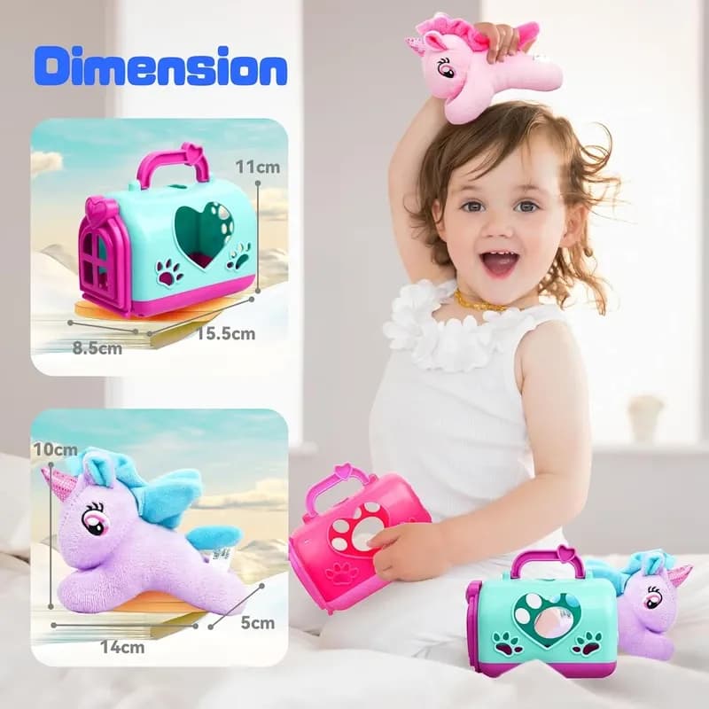 اسباب بازی مدل پونی کیف دار کد DR5065 — تصویر ۵