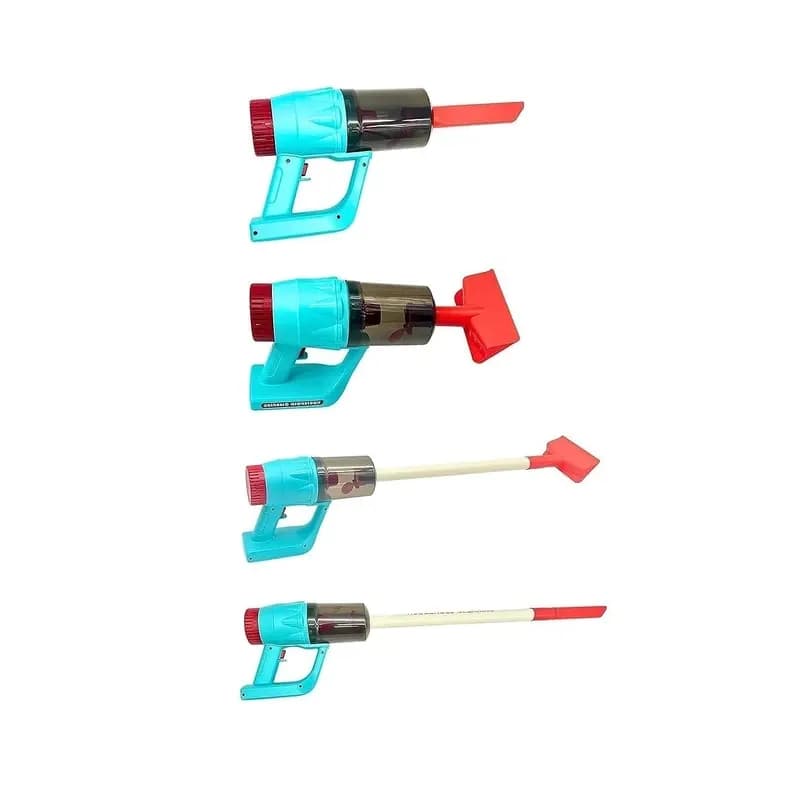 جاروبرقی اسباب بازی مدل Vacuum Cleaner موزیکال چراغدار کد HJ609 — تصویر ۶