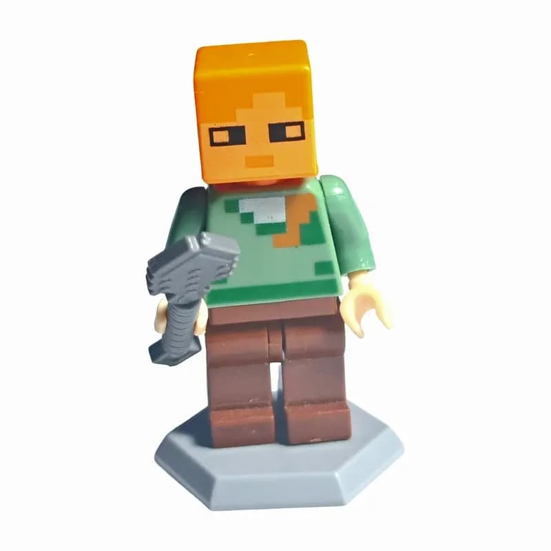 ساختنی مینی فیگور مدل ماینکرفت overworld مجموعه 12 عددی — تصویر ۴