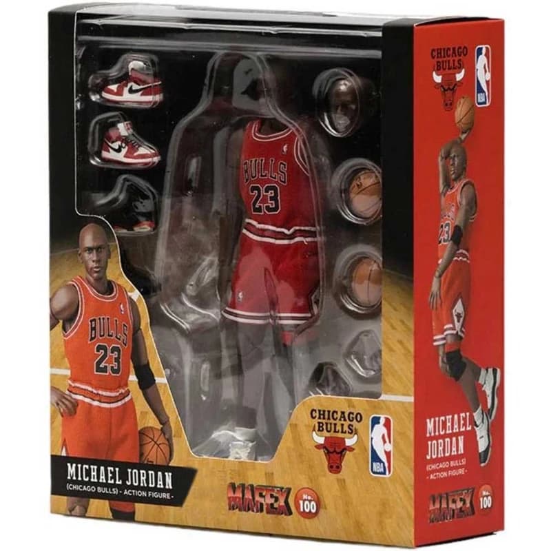 اکشن فیگور مافکس مدل مایکل جردن کد Chicago Bulls NO100 — تصویر ۲