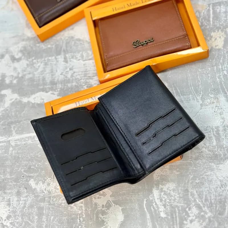 کیف پول جیبی سه لت چرم مردانه 8-21 — تصویر ۲
