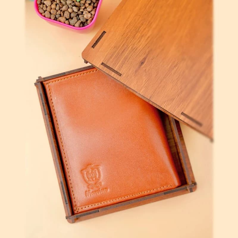 کیف پول کتابی آمریکایی مردانه 2-21