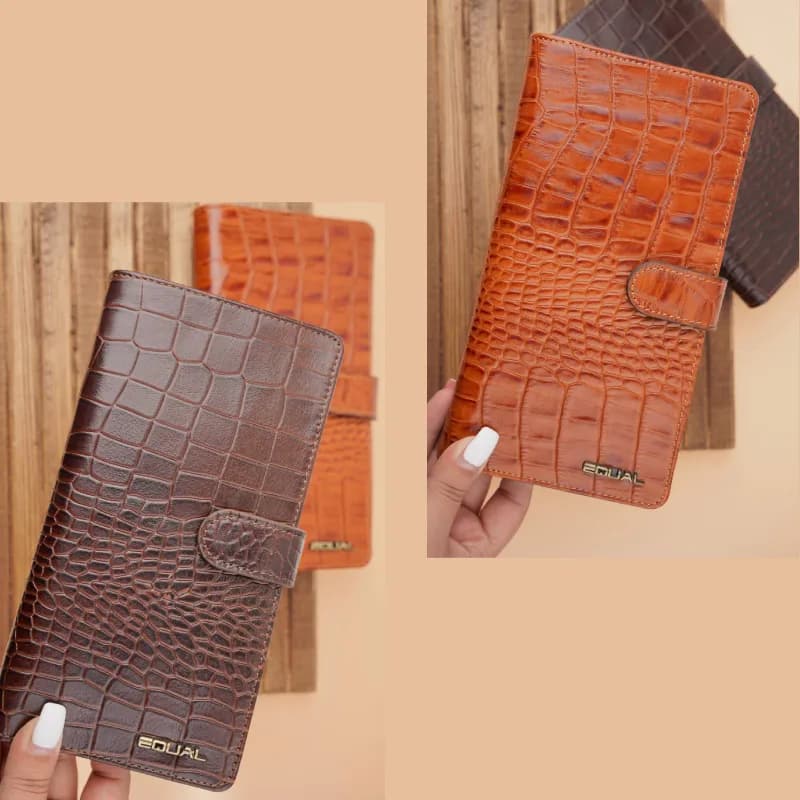 کیف پول کتی سنگی چرم 22-13 — تصویر ۲