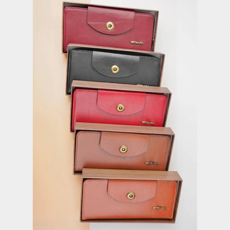 کیف پول زنانه بزرگ چرم 20-13