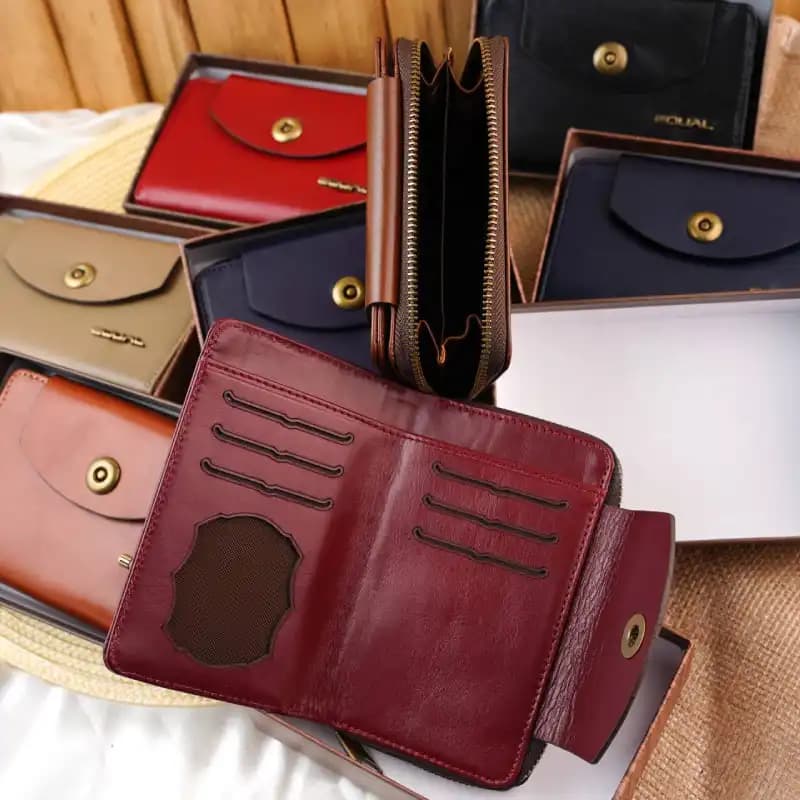 کیف پول مگنتی چرم دخترانه 17-13 — تصویر ۲