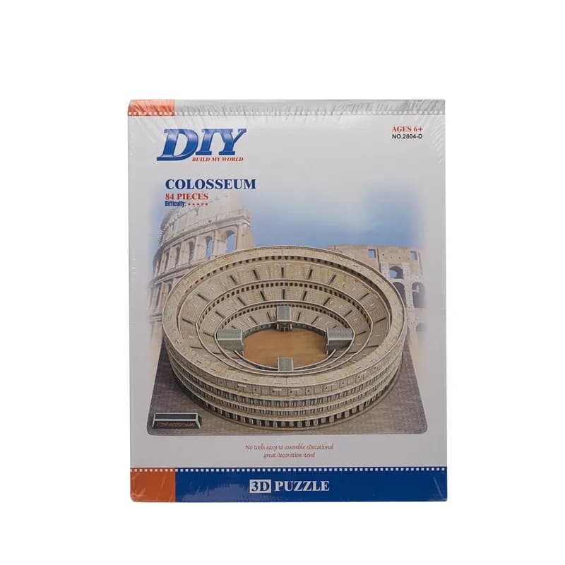 پازل ماکت سه بعدی مدل COLOSSEUM کد D-2804 — تصویر ۴