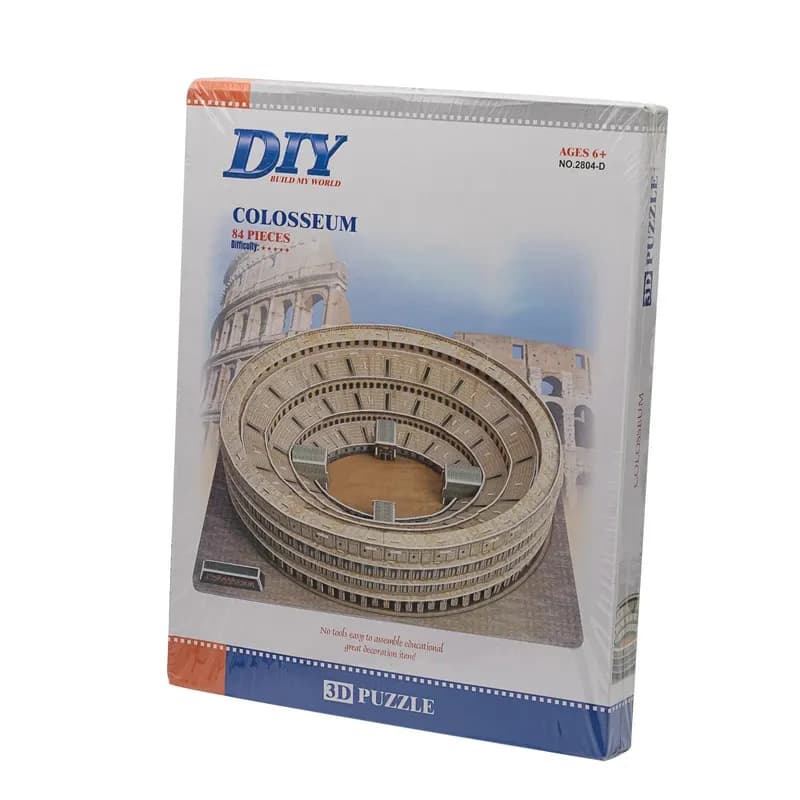 پازل ماکت سه بعدی مدل COLOSSEUM کد D-2804 — تصویر ۶