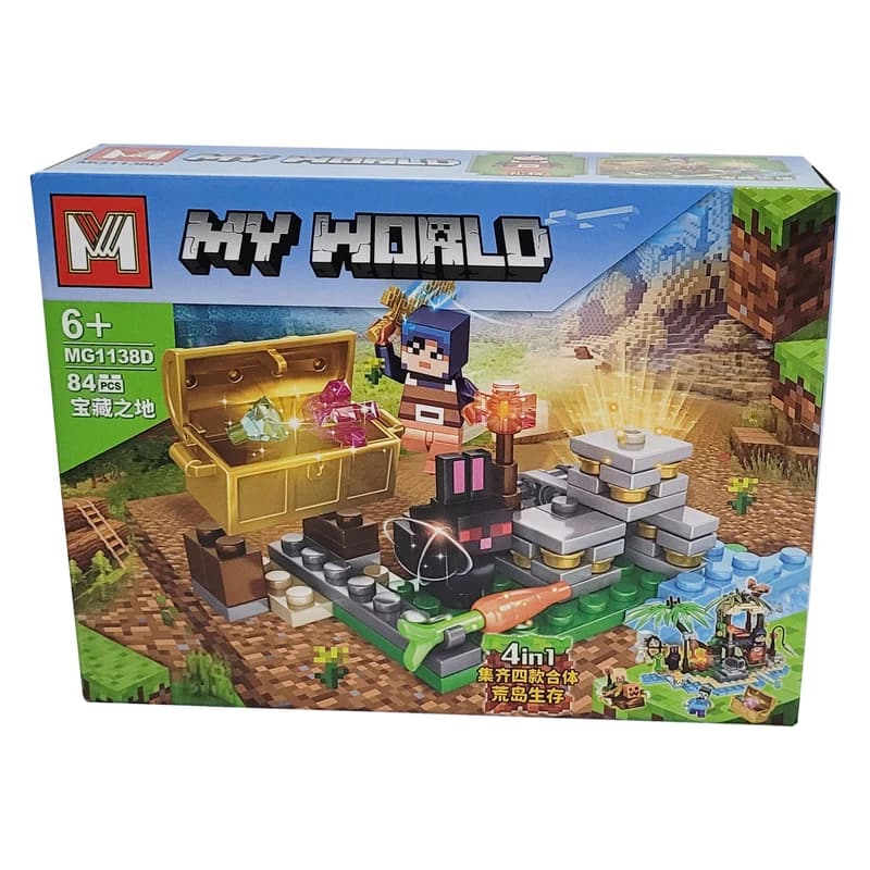 ساختنی مینگ جی مدل ماینکرافت سری MY WORLD کد MG1138D