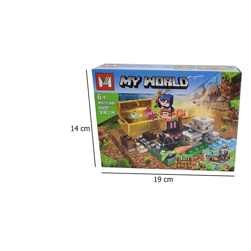 ساختنی مینگ جی مدل ماینکرافت سری MY WORLD کد MG1138D — تصویر ۲