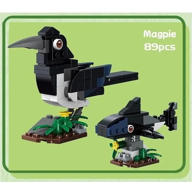 ساختنی ژگائو مدل پرندگان طرح MAGPIE کد 4991003 — تصویر ۳