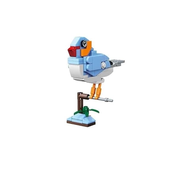 ساختنی ژگائو مدل پرندگان طرح PEARL BIRD کد 5-991003