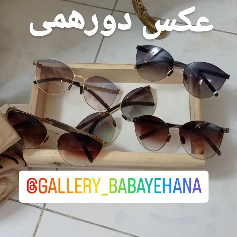 عینک آفتابی زنانه آیس برلین بدنه تیتانیوم نشکن و لنز UV400 — تصویر ۵