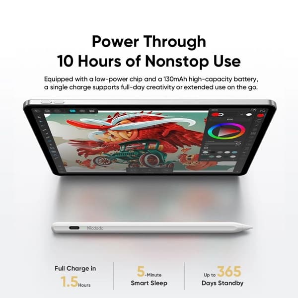 قلم لمسی مک دودو Mcdodo PN-0660 Univeral Stylus Pen مناسب Android و iOS — تصویر ۷