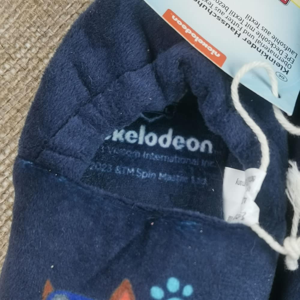 پاپوش پسرانه برند nickelodeon طرح سگهای نگهبان استوپ دار سورمه ای رنگ — تصویر ۴