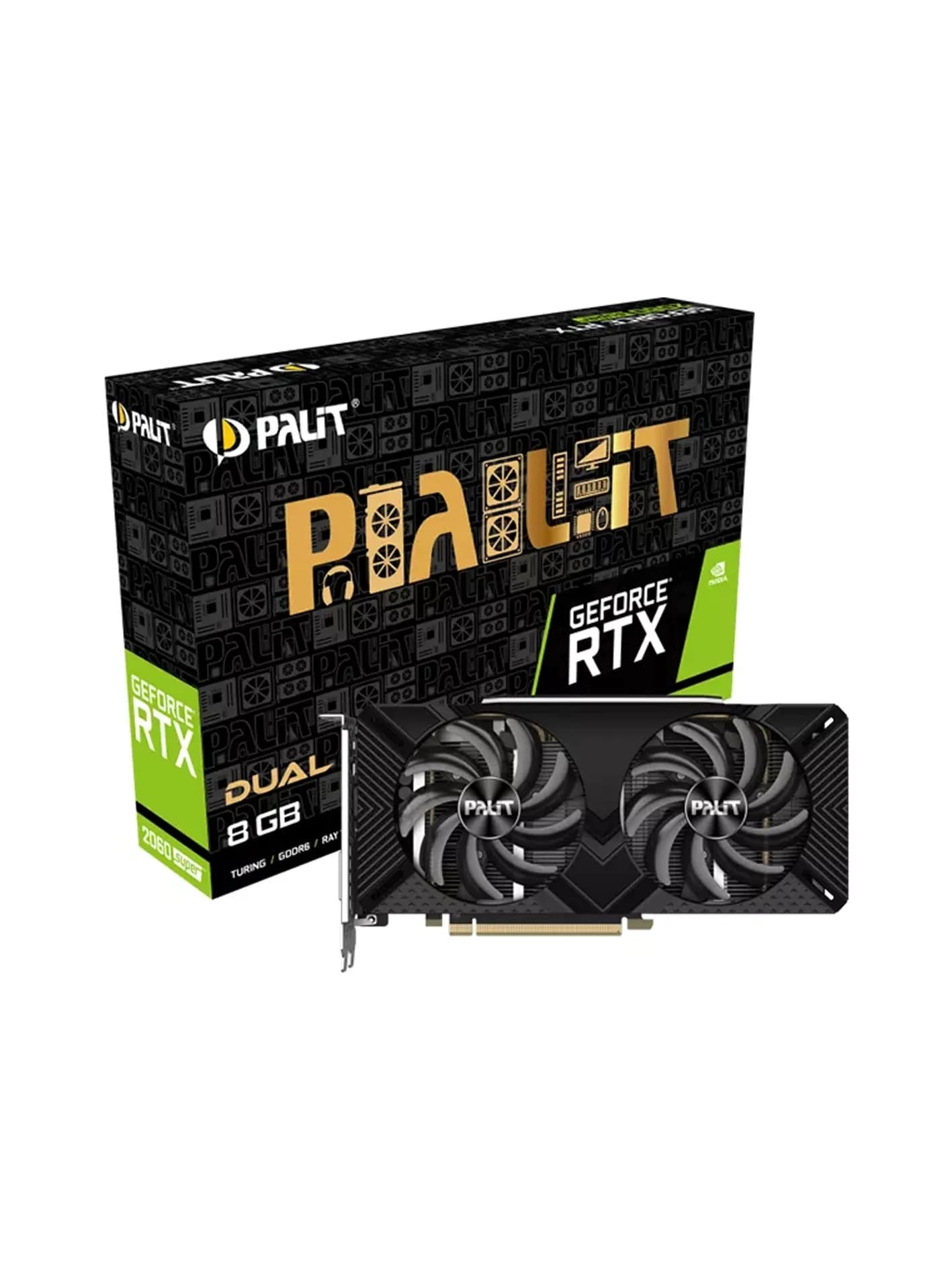 کارت گرافیک پلیت مدل GeForce RTX 2060 SUPER DUAL 8gb — تصویر ۶