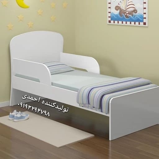 تخت خواب نوجوان لوکس مدرن مبلمان فرنا مدل 1141271