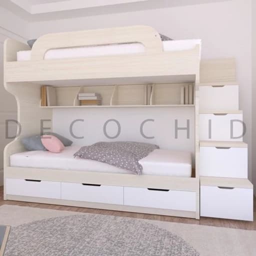 تخت خواب دوطبقه ای F20030 مبلمان فرنا مدل 1141180