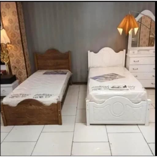 تختخواب یکنفره مدل وستو 90 مبلمان فرنا مدل 1140980