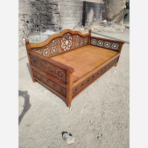 تخت سنتی مبل سنتی جنس چوب چنارسفارشی مبلمان فرنا مدل 1140969