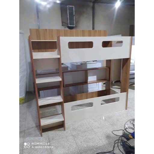 تخت دوطبقه 2متری نوجوان مبلمان فرنا مدل 1140961