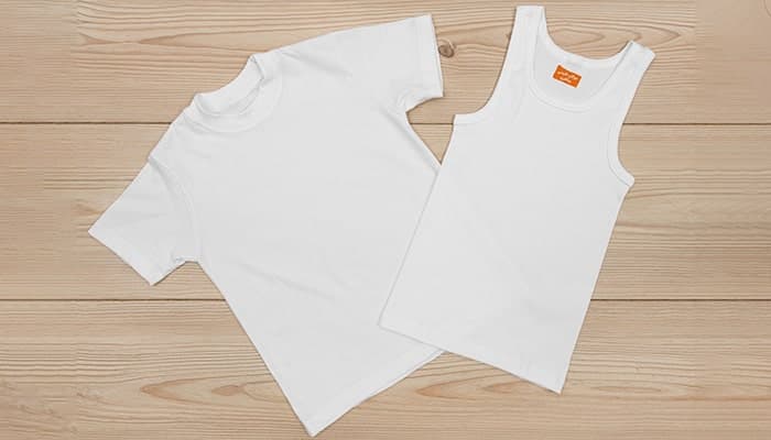 فایل لایه باز موکاپ فارسی تیشرت و رکابی — تصویر ۲