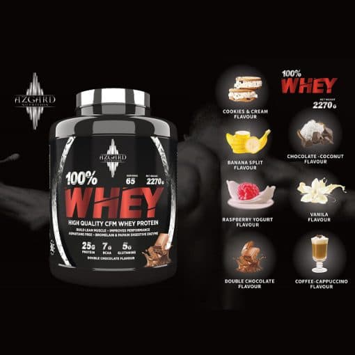 پروتئین وی ازگارد AZGARD 100% WHEY — تصویر ۳