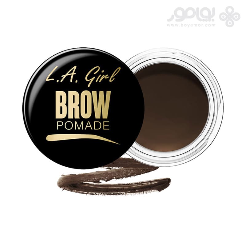 پماد ابروی ال ای گرل رنگ Dark Brown وزن 3 گرم — تصویر ۲