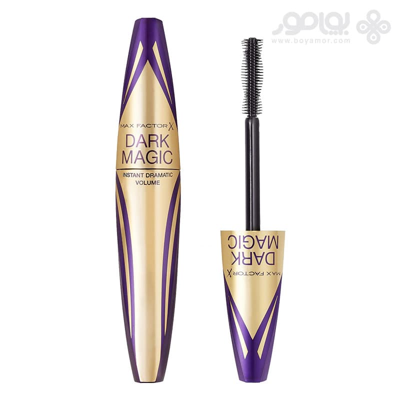 ریمل حجم دهنده و حالت دهنده مکس فکتور مدل DARK MAGIC حجم 10 میل — تصویر ۲