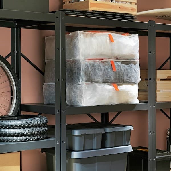 کیف ذخیره سازی ایکیا مدل PARKLA، سفید، 55x49x19 سانتی متر — تصویر ۵