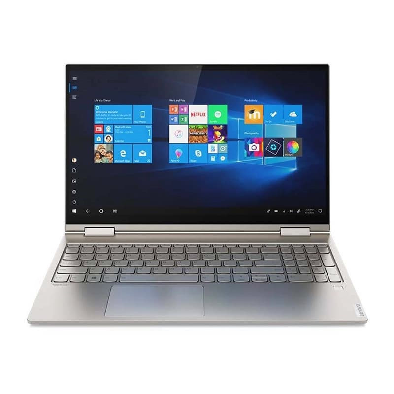 لپ تاپ استوک 15.6 اینچی لنوو مدل Yoga C740 پردازنده i5 رم 16 گیگابایت هارد 512 گیگابایت SSD صفحه نمایش لمسی