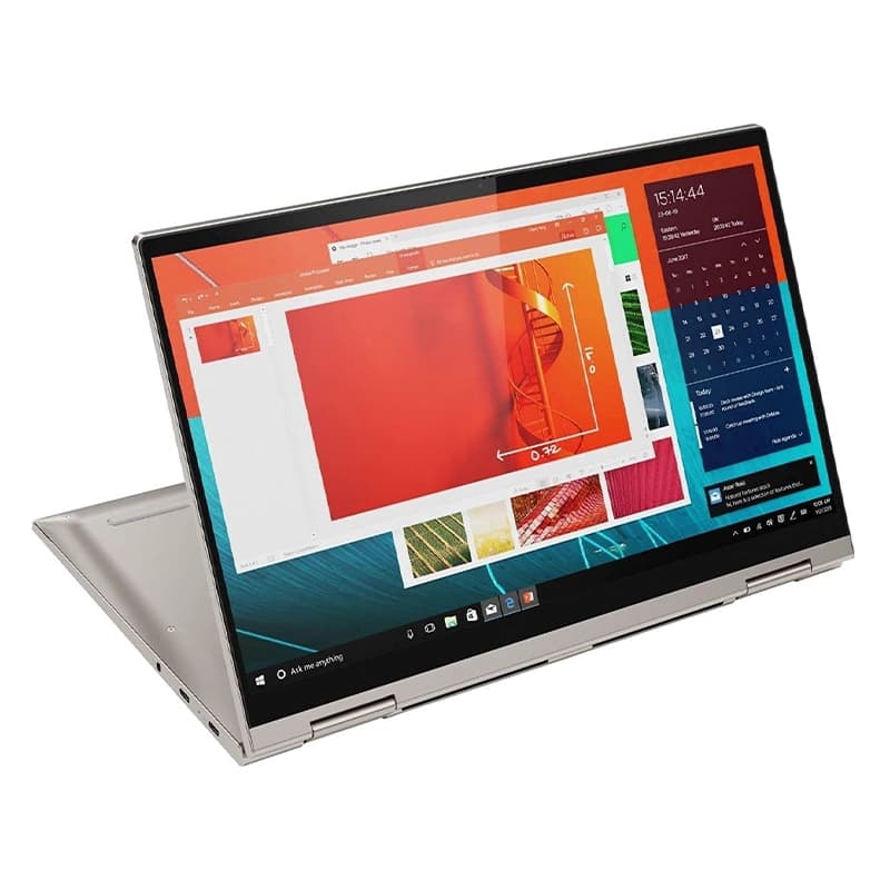 لپ تاپ استوک 15.6 اینچی لنوو مدل Yoga C740 پردازنده i5 رم 16 گیگابایت هارد 512 گیگابایت SSD صفحه نمایش لمسی — تصویر ۲