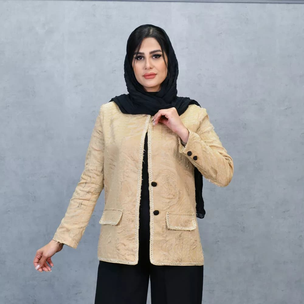 مانتو کتی دخترانه کد 25382 — تصویر ۲