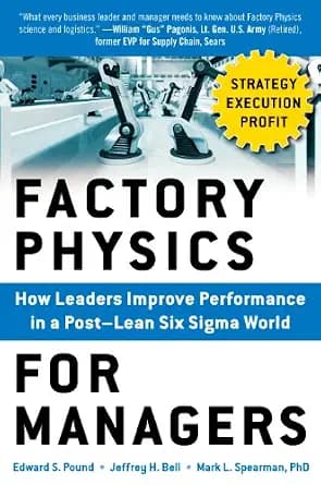 و دانلود نسخه کامل کتاب زبان اصلی Factory Physics for Managers (PB) PDF | دانلود کتاب خارجی