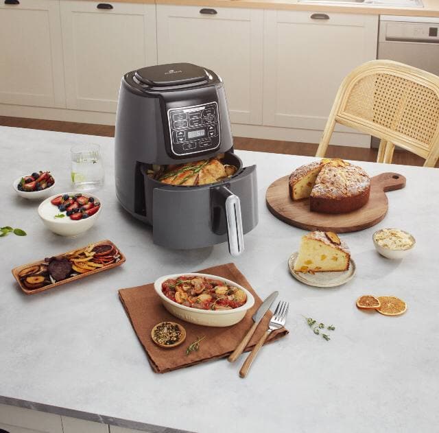 هواپز رژیمی کاراجا مدل airpro cook رنگ مشکی رزگلد — تصویر ۳