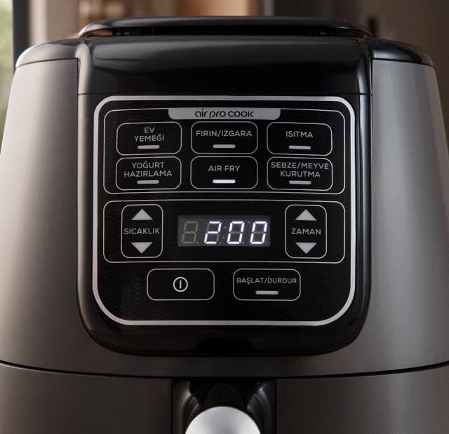 هواپز رژیمی کاراجا مدل airpro cook رنگ مشکی رزگلد — تصویر ۶