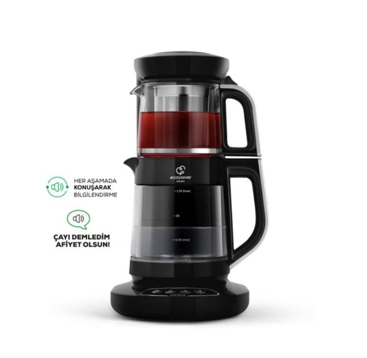 چاییساز برقی کاراجا مدل رباتیک connect robotea کروم — تصویر ۷