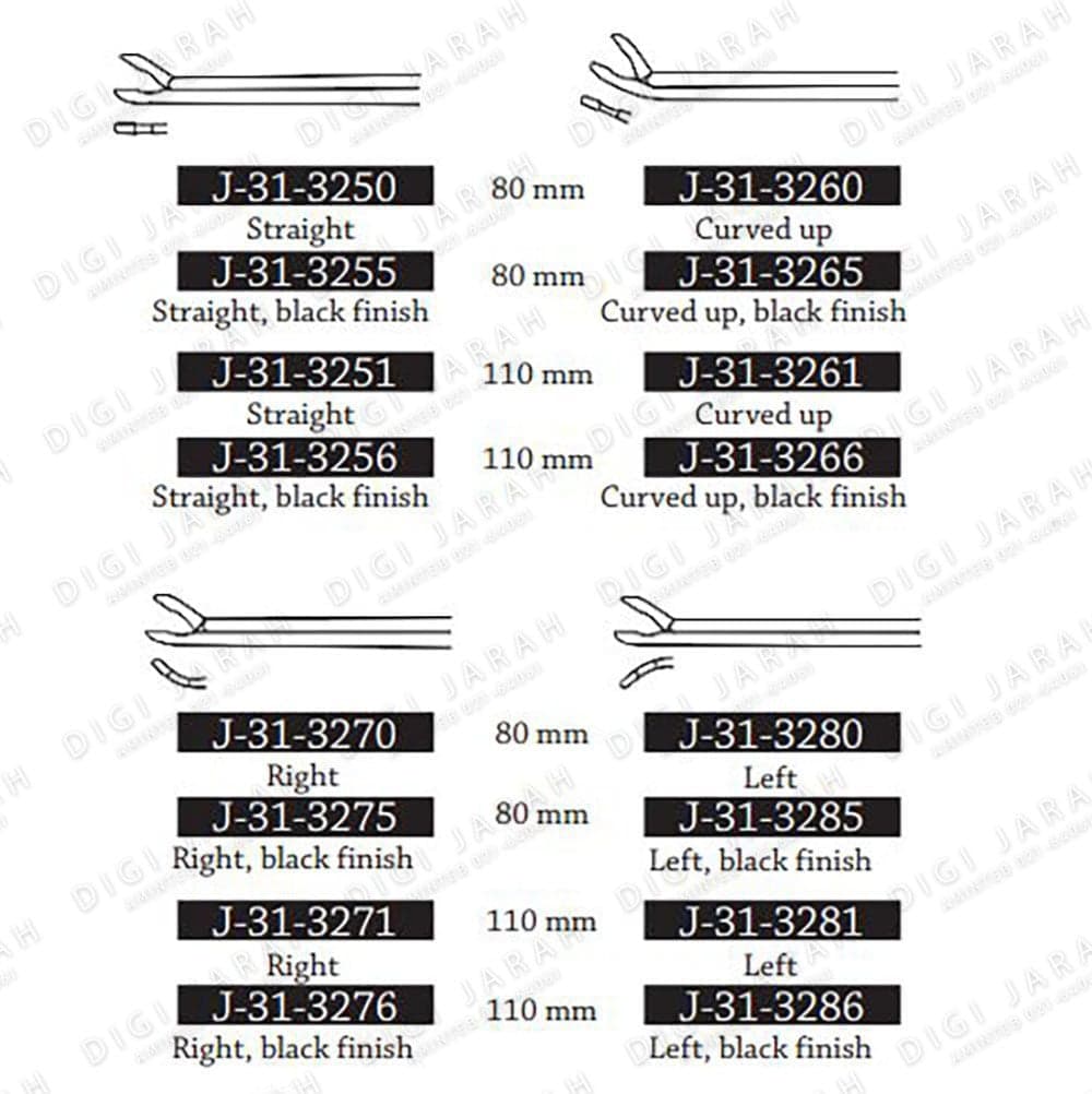کاپ فورسپس گوش میکرو J-31-3255 surgicon 8.5cm — تصویر ۲