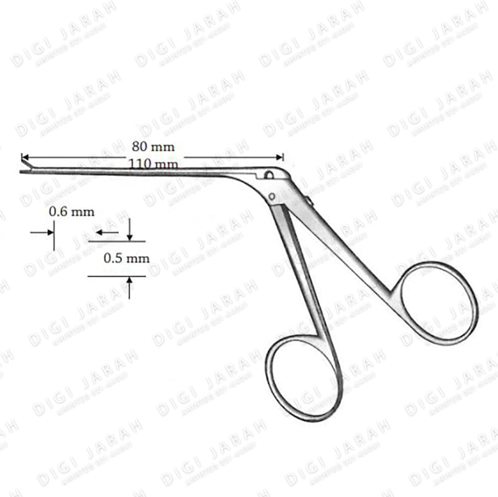 کاپ فورسپس گوش میکرو J-31-3255 surgicon 8.5cm