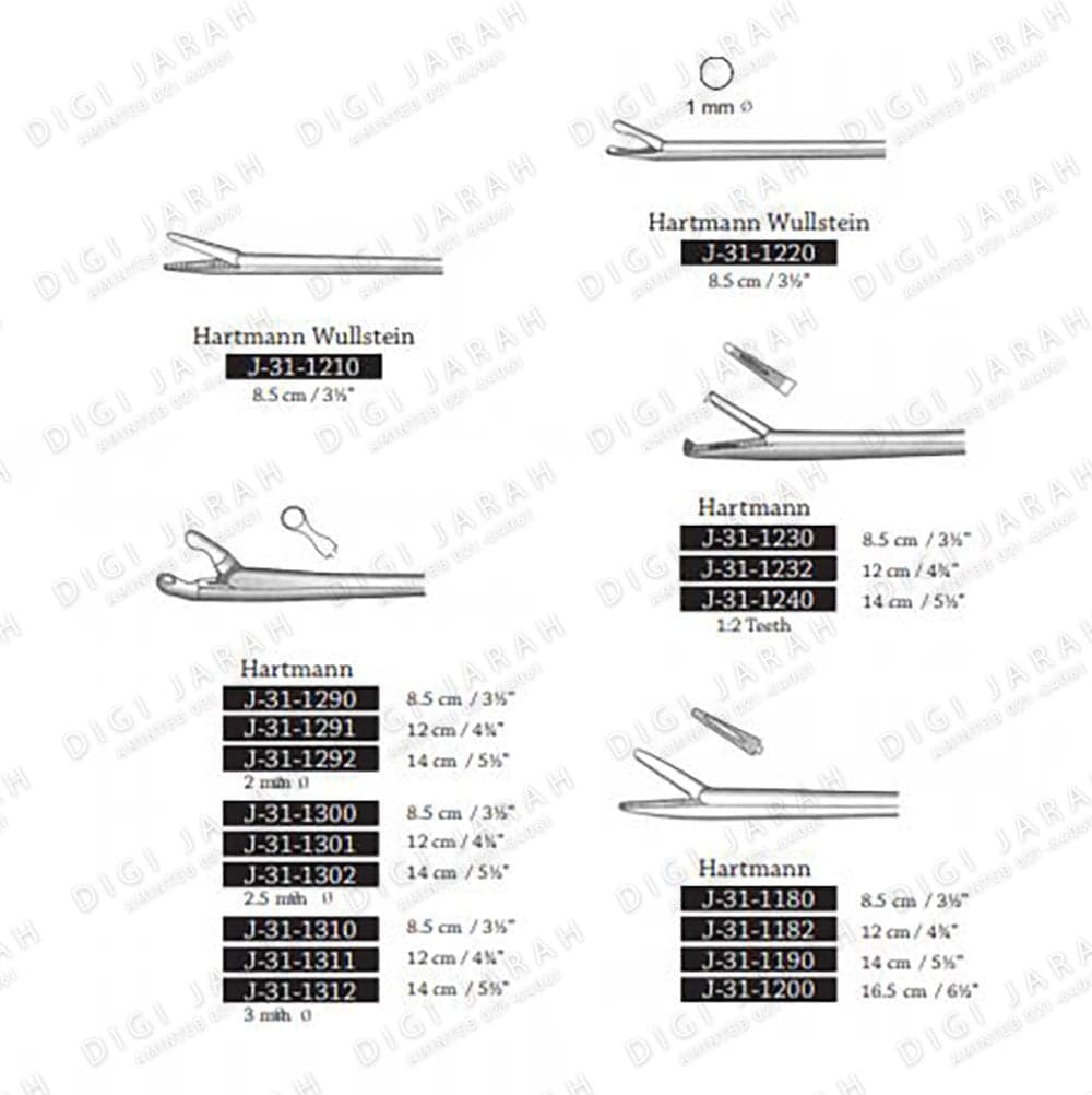 کاپ فورسپس گوش J-31-1310 surgicon 8.5cm 3mm — تصویر ۳