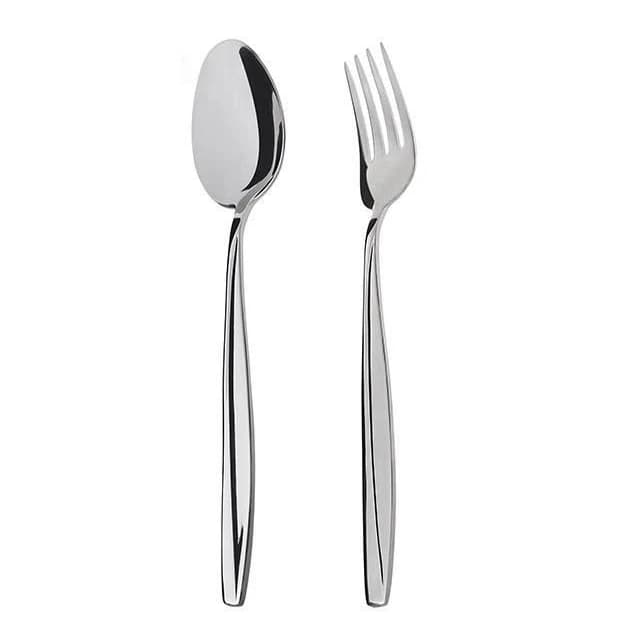 قاشق و چنگال استیل یونیک مدل مایز ضخامت 4mm