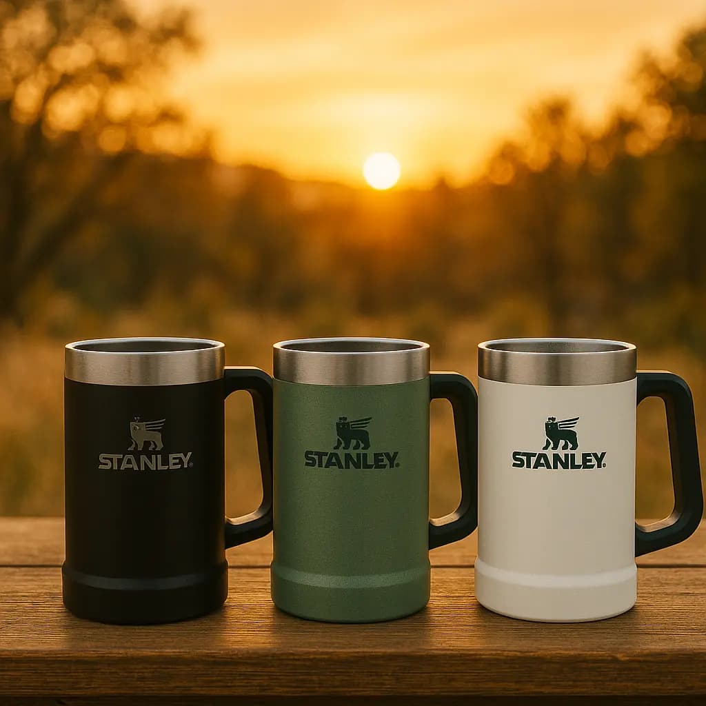 ماگ استنلی مدل BIG GRIP BEER STEIN – حجم 0.7 لیتر — تصویر ۲
