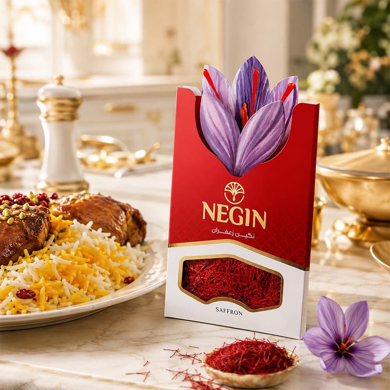 زعفران سوپر نگین ،نگین زعفران - 0.5 گرم — تصویر ۲