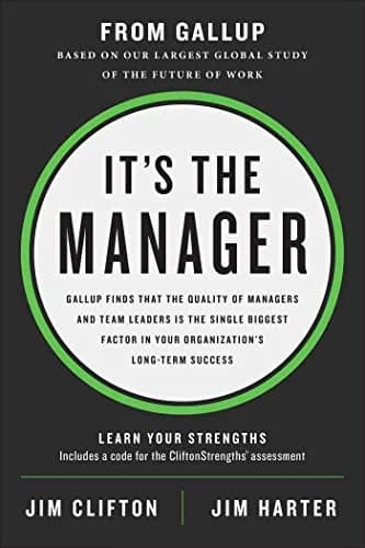 و دانلود نسخه کامل کتاب زبان اصلی It’s the Manager: Gallup finds the quality of managers and team leaders is the single biggest factor in your organization’s long-term success. Kindle
