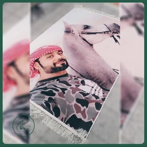 تابلو فرش چهره ماشینی 1200 شانه ابریشم گونه ( 150 در 220 سانتی متر)