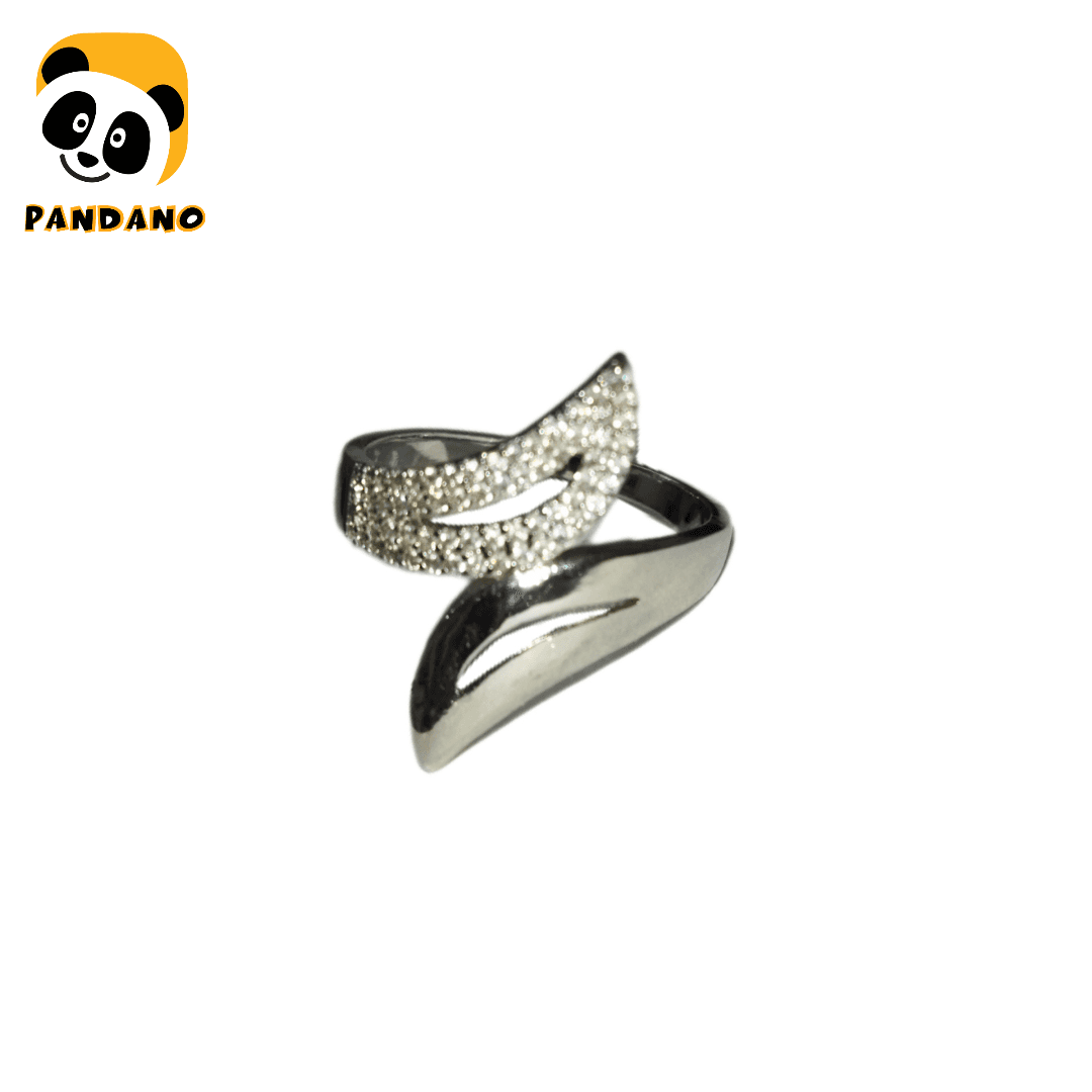 انگشتر استیل زنانه آبکاری طلا کد PA004