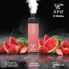 پاد یکبار مصرف 10000 پاف XPD bar هندوانه توت فرنگی