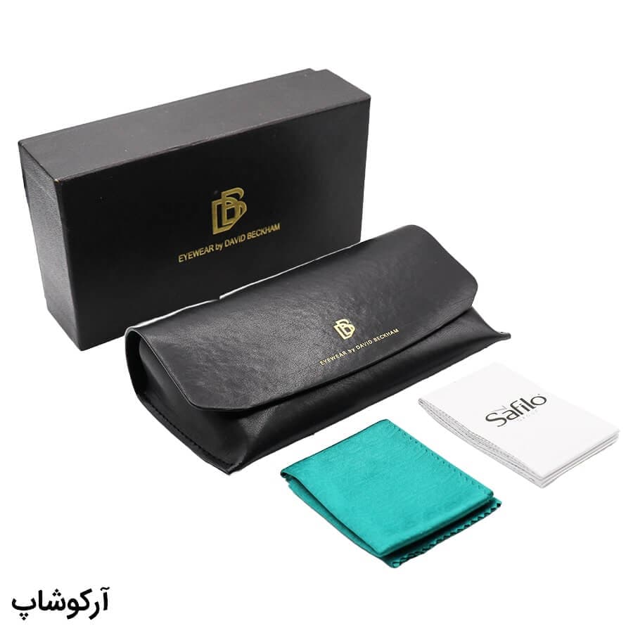 پک اورجینال عینک برند دیوید بکهام David Bekham با تمام تجهیزات مدل 992684