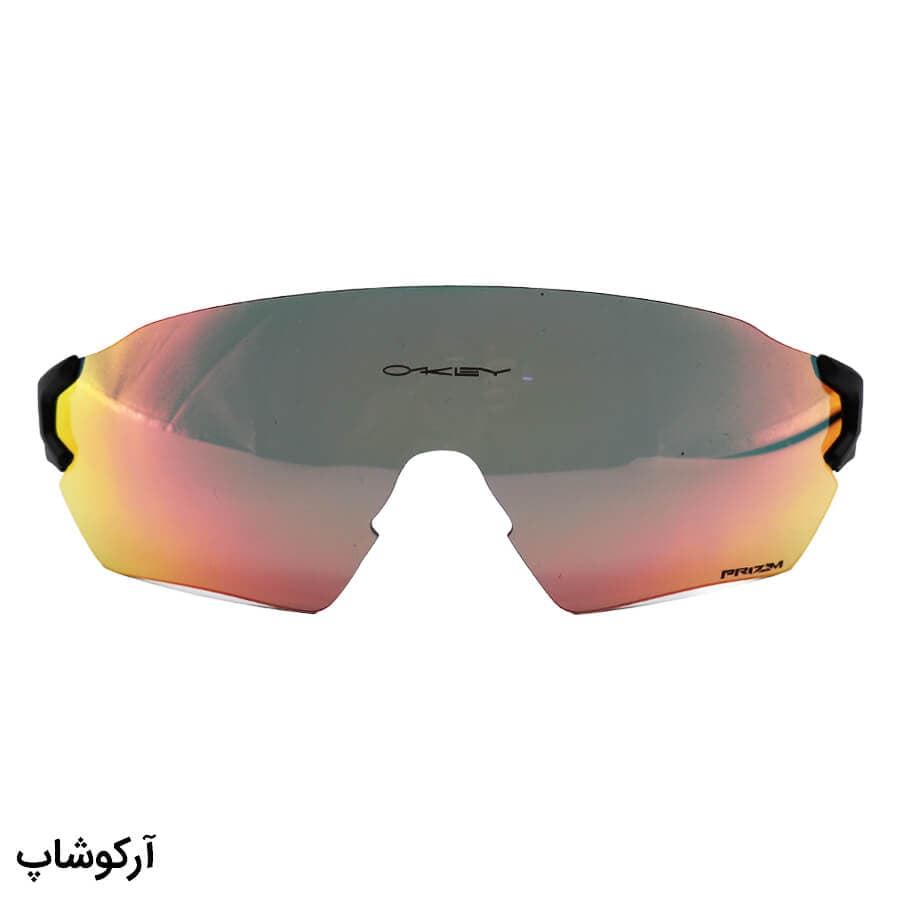 عینک ورزشی اوکلی با فریم مشکی رنگ، 4 کاور لنز قابل تعویض و تجهیزات کامل مدل OO9328-02 — تصویر ۸