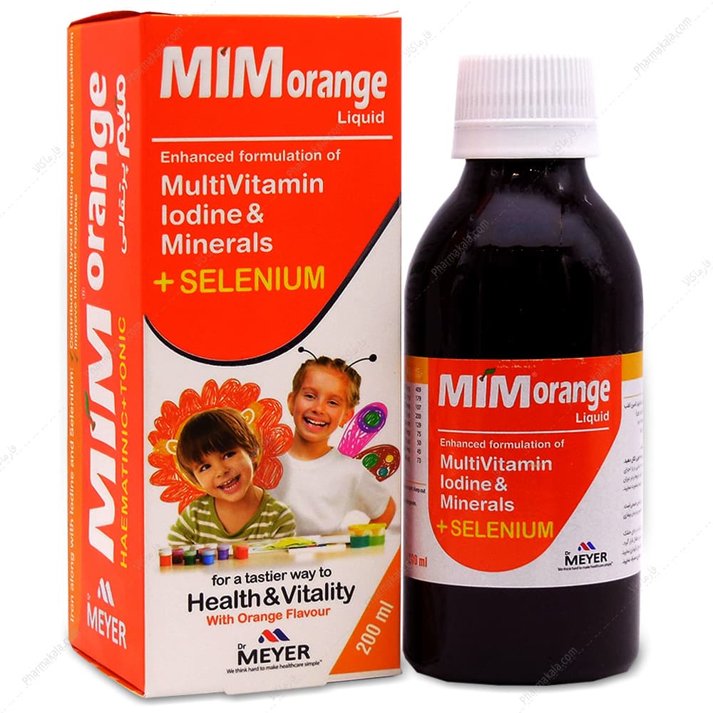 شربت میم اورنج Mimorange مایر 200ml