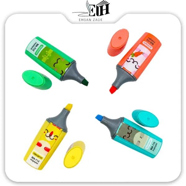 ماژیک علامت زن 6 عددی کد 711-712 شاین عطری مپرومکس-پیداکس — تصویر ۳